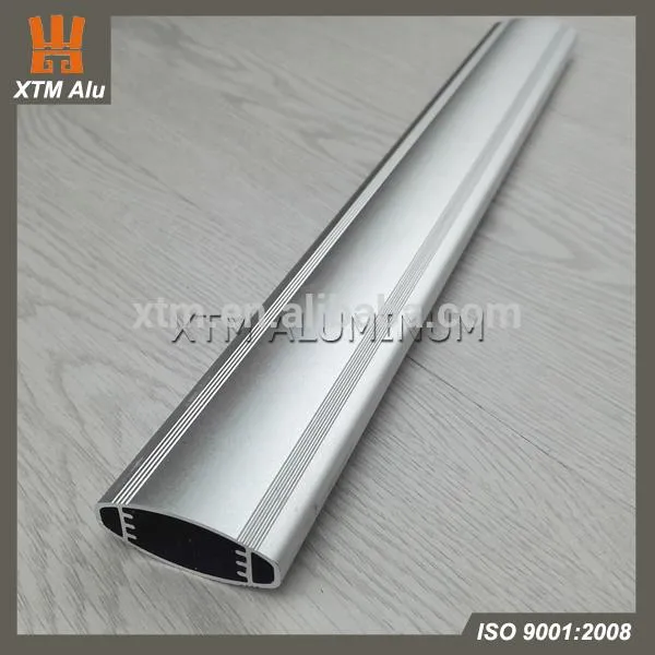 Kev cai 6000 Series Anodised Txhuas Extrusion LED Profile